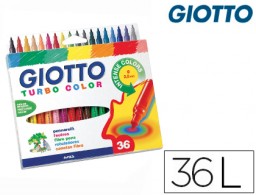 36 rotuladores Giotto Turbo Color